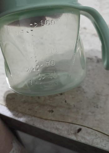 Yeşil Pastel Bebek Biberonu - Görsel 3