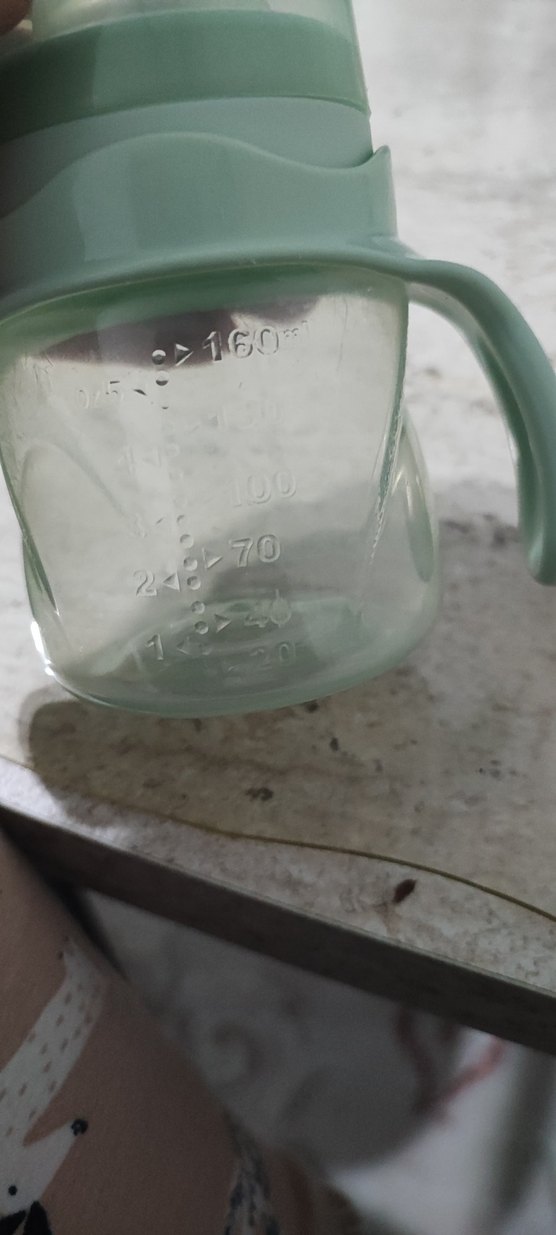 Yeşil Pastel Bebek Biberonu - Görsel 3