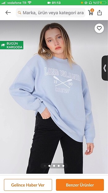 oversize sweatshirt