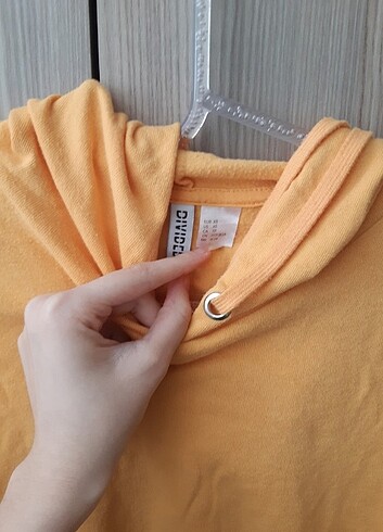H&M h&m sarı sweatshirt 