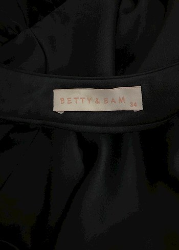 Siyah Uzun Kollu Abiye Elbise - Görsel 4