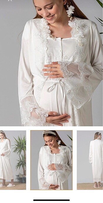 Lohusa sabahlık/TERLİK TAÇ DAHİL - Görsel 7