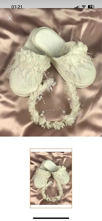 Lohusa sabahlık/TERLİK TAÇ DAHİL - Görsel 2