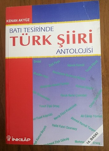 BATI TESİRİNDE TÜRK ŞİİRİ ANTOLOJİSİ