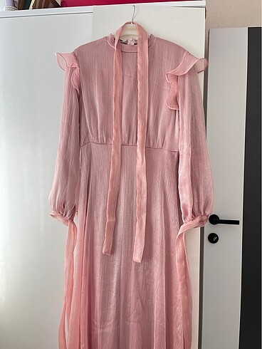 Suud Collection Birgül bektaş pudra mira abiye