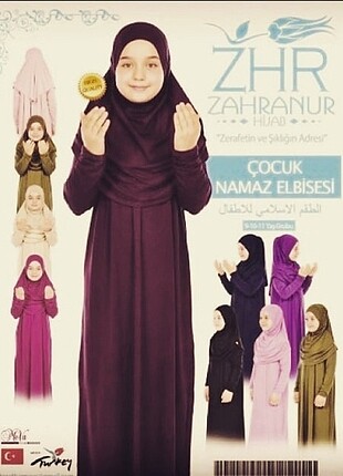 xs Beden ten rengi Renk Namaz elbisesi+ pratik hijab