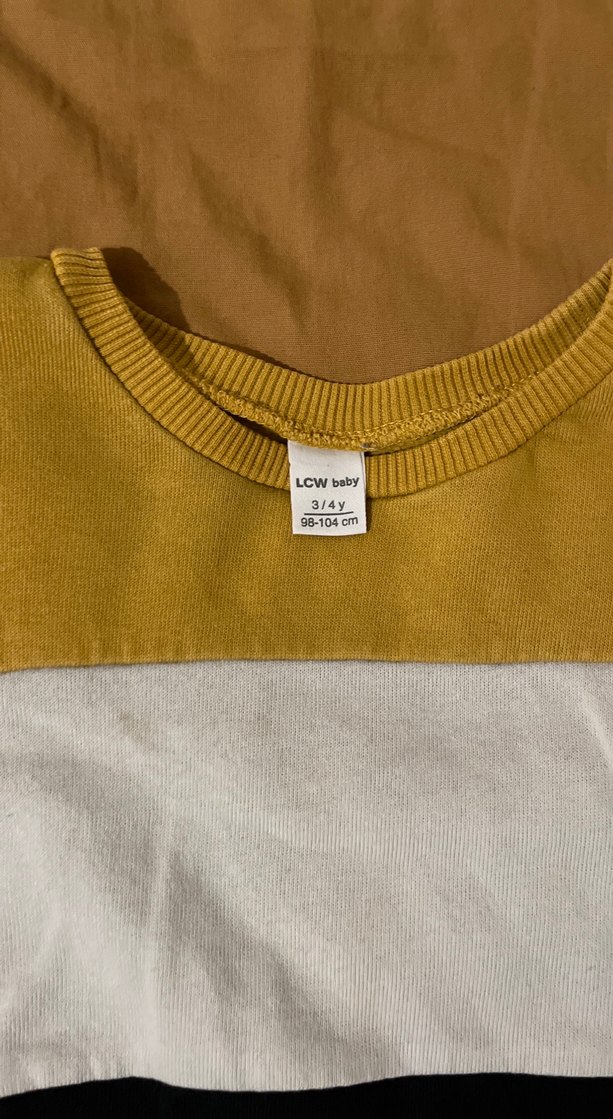 Erkek Çocuk Renk Bloklu Sweatshirt - Görsel 2