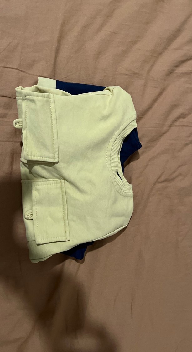 Erkek Çocuk Beyaz Sweatshirt ve Lacivert Eşofman Takımı - Görsel 3