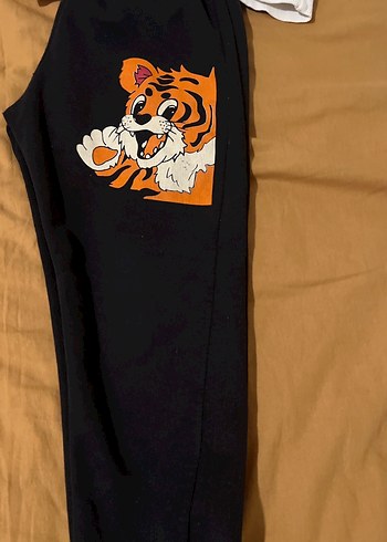 Bebek Erkek Kaplan Baskılı Takım - Görsel 2