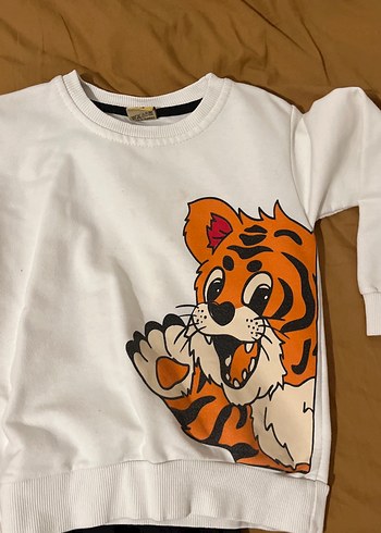 Bebek Erkek Kaplan Baskılı Takım - Görsel 3