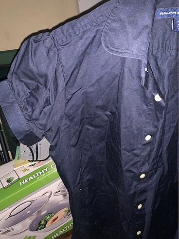 4 Yaş Beden lacivert Renk Ralph lauren kız cocuk gömlek