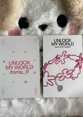 orijinal fromis_9 seoyeon saerom photocard - Görsel 2