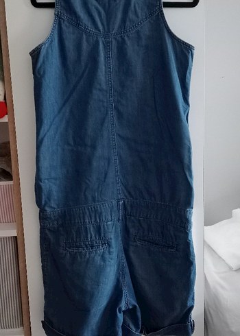 Düğmeli Kot  Tulum - Görsel 8