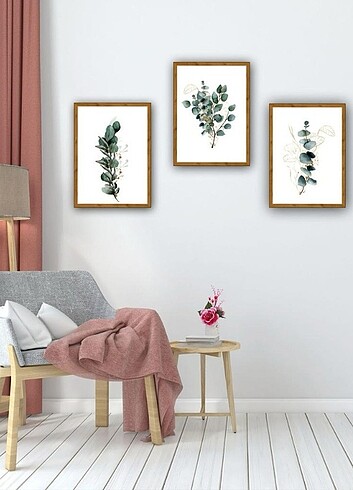 Diğer Dekoratif 3lü tablo seti 