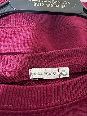 xs Beden bershka sweatshirt