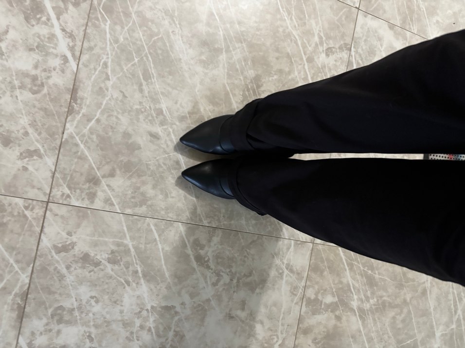 Siyah Streç Topuklu Bot - Görsel 3