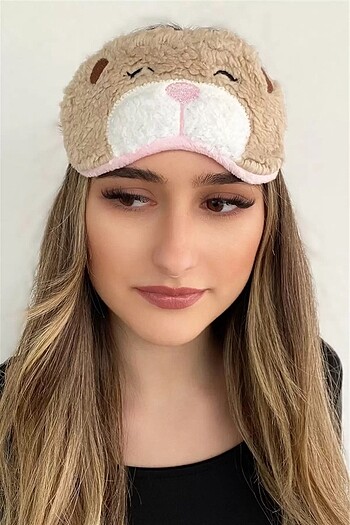 Accessorize Köpekli ve kuzulu peluş uyku göz bandı