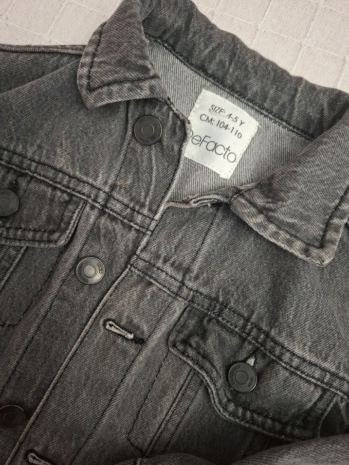 Erkek Çocuk Kot Ceket - Görsel 2