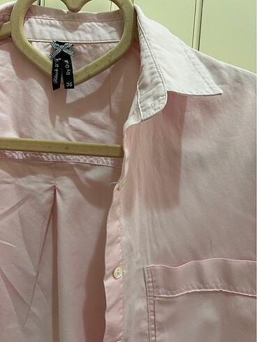 Toz pembe gömlek - Görsel 2