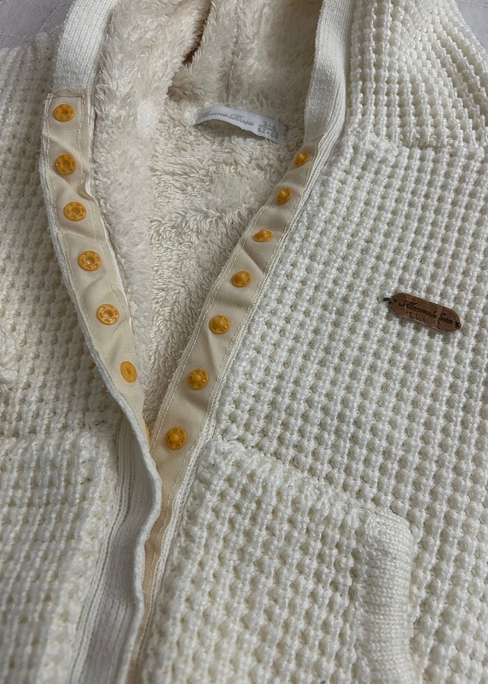 Bebek kalın hırka tulum - Görsel 3