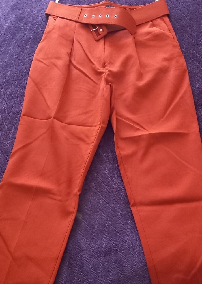 Yuksek bel Havuc pantalon - Görsel 2