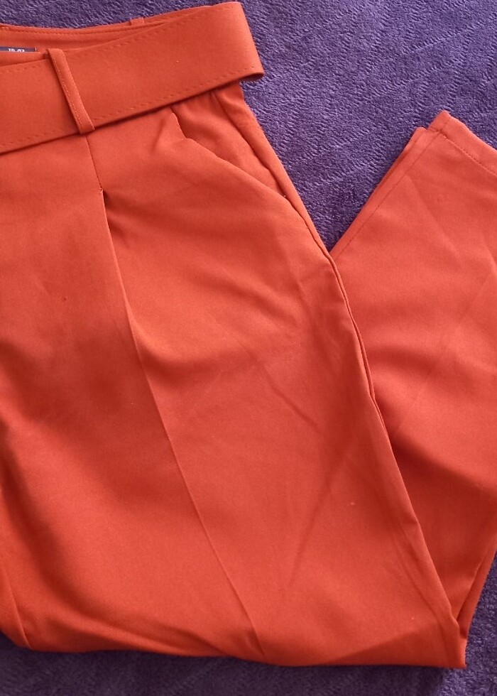 Yuksek bel Havuc pantalon - Görsel 3