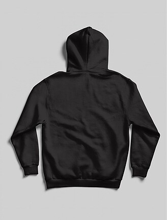 l Beden siyah Renk Siyah basic hoodie