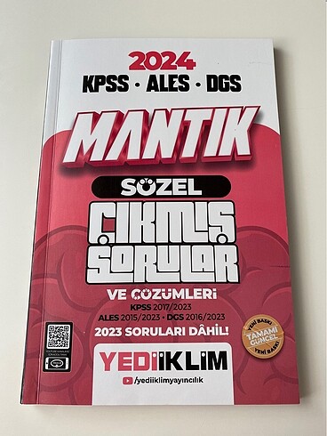 Yediiklim sözel mantık çıkmış sorular