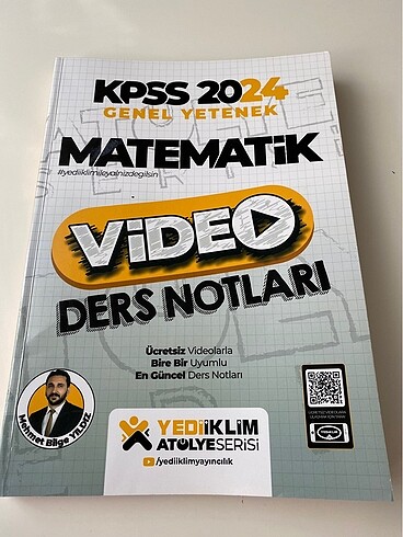Mehmet bilge yıldız video ders notları