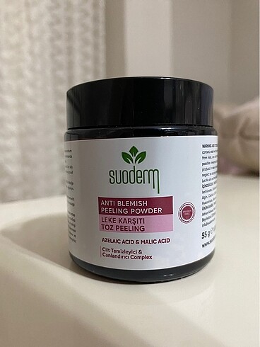 Suoderm enzim toz peeling