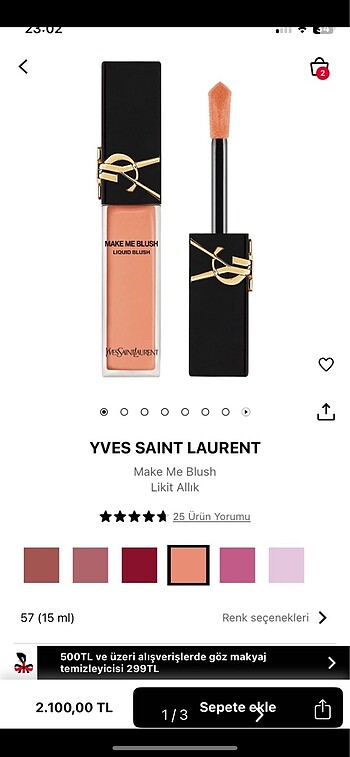 ysl likit allık