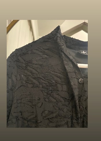 Kk design siyah tunik gömlek - Görsel 3