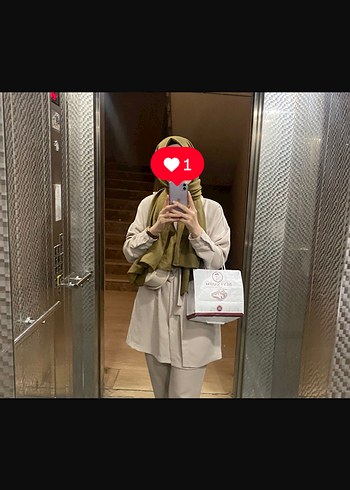 Kk design bej takım , kemerli - Görsel 5