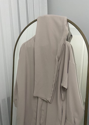 Kk design bej takım , kemerli - Görsel 4