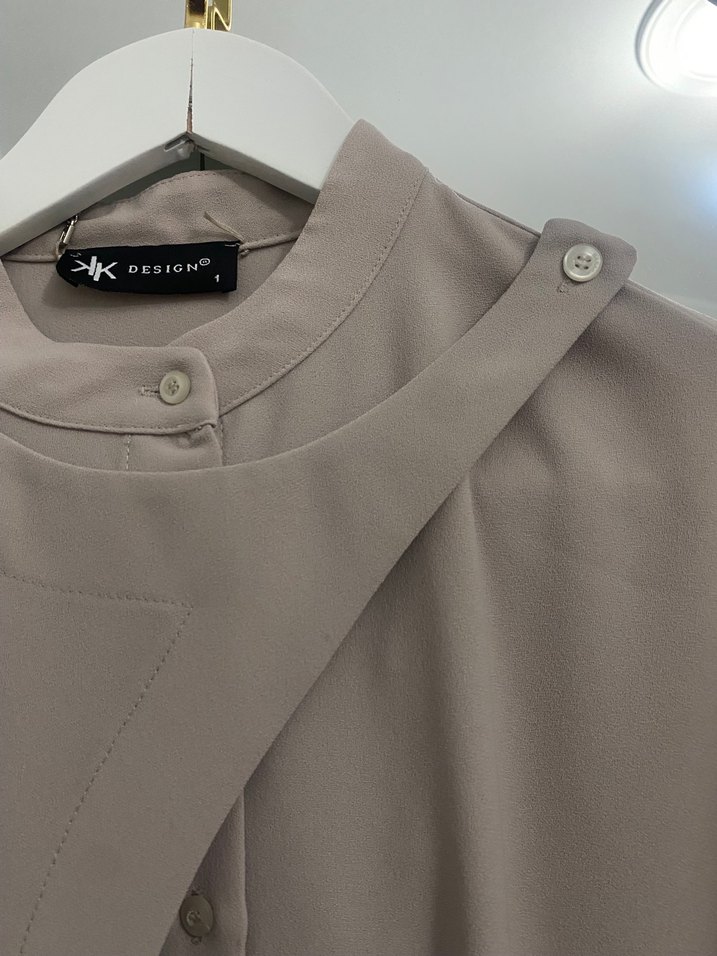 Kk design bej takım , kemerli - Görsel 3