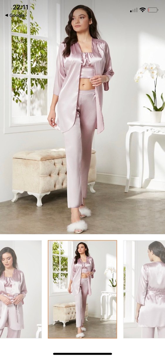 Pierre cardin rose Kadın Pijama Takımı - Görsel 3