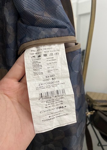 Bej Erkek Spor Ceket Fermuarlı yağmurluk - Görsel 4