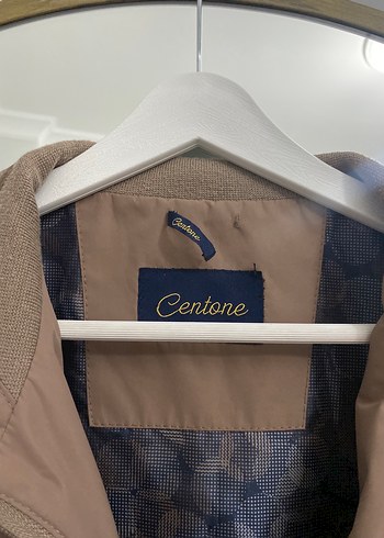 Bej Erkek Spor Ceket Fermuarlı yağmurluk - Görsel 3