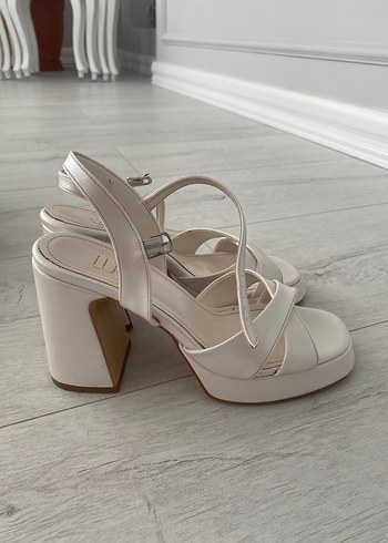 Luvishoes Platform Topuklu düğün ayakkabısı - Görsel 5