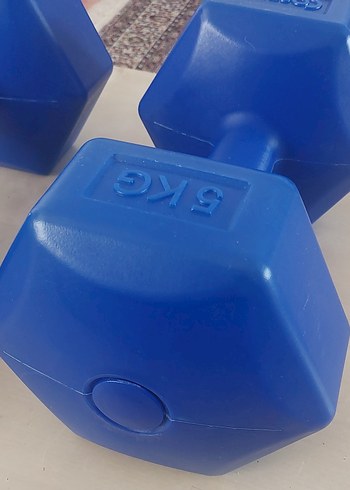 Mavi 5 KG Dambıl Çift Set - Görsel 2