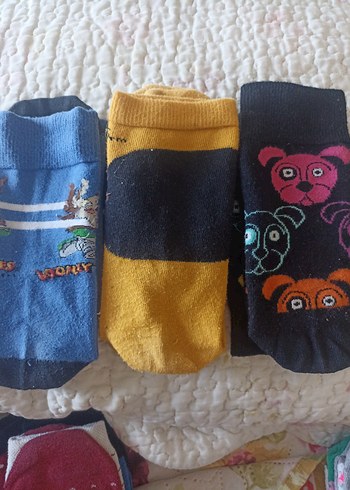 Renkli Desenli Erkek Çocuk Çorapları - Görsel 2