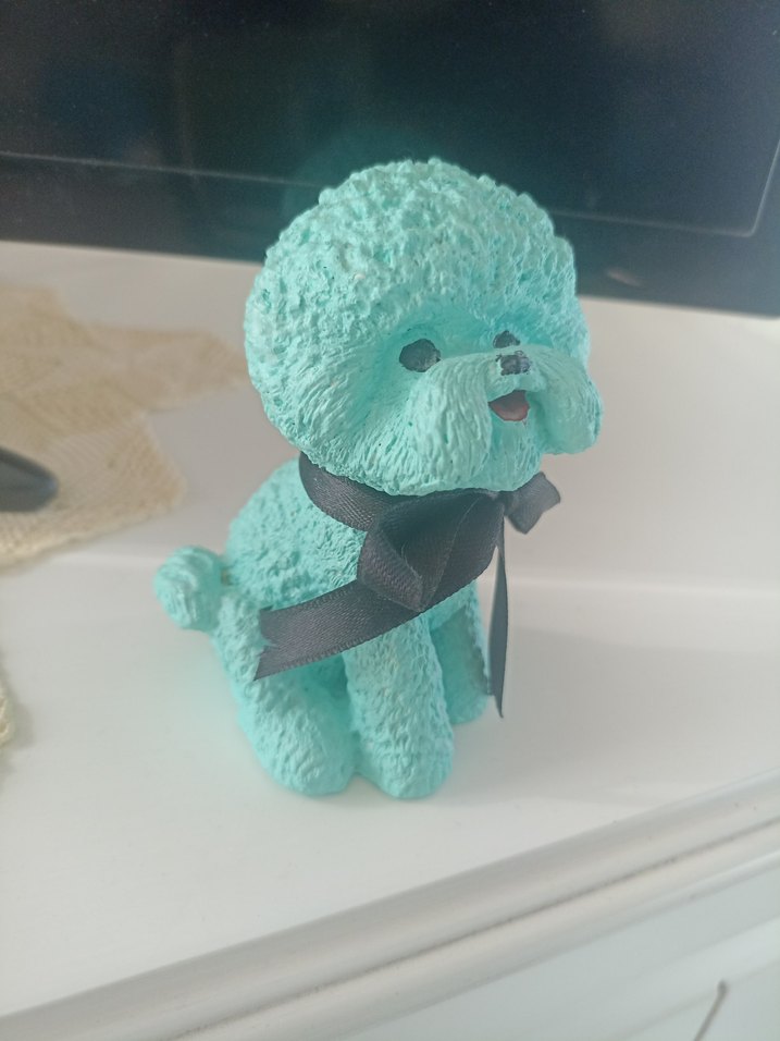 Turkuaz Köpek biblo - Görsel 2