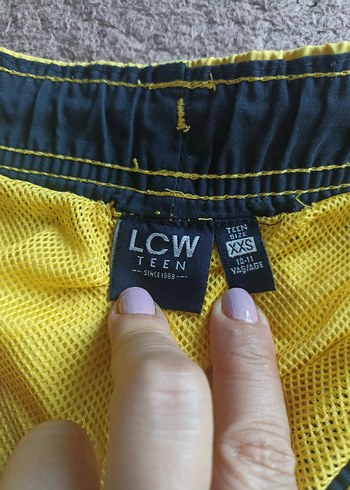 Sarı Erkek Çocuk Yüzme Şortu - Görsel 5