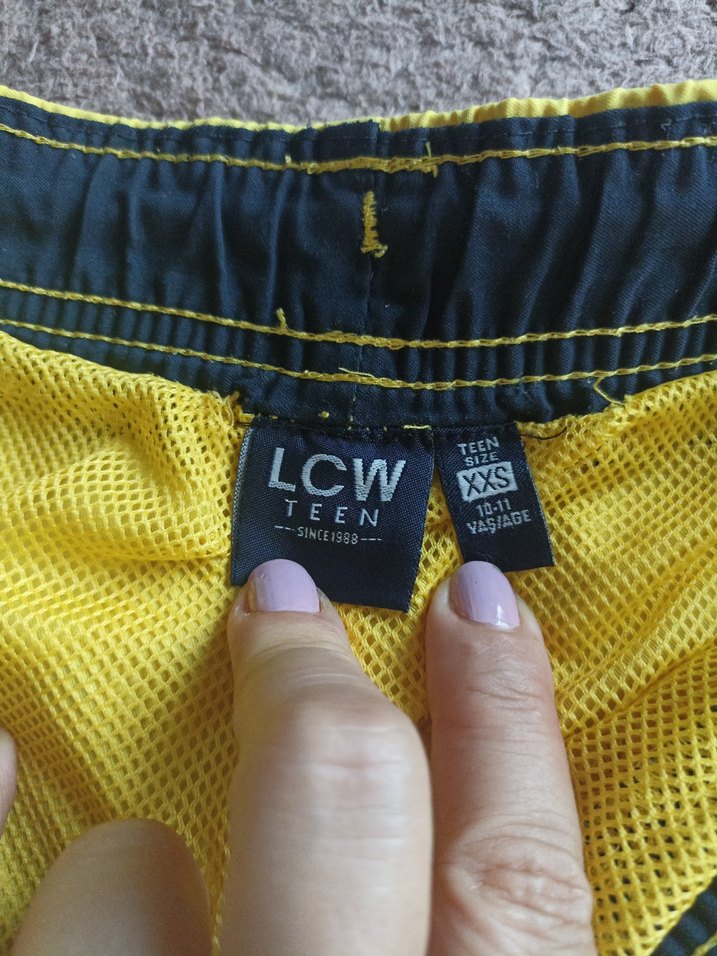 Sarı Erkek Çocuk Yüzme Şortu - Görsel 5