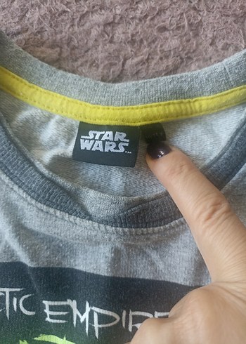 Gri Baskılı Erkek Çocuk Sweatshirt - Görsel 3