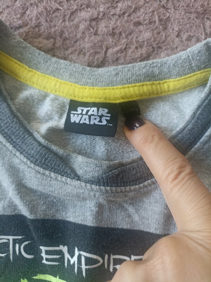 Gri Baskılı Erkek Çocuk Sweatshirt - Görsel 3