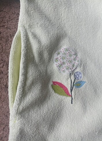 Kapüşonlu çocuk bornoz - Görsel 2