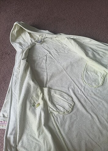 Kapüşonlu çocuk bornoz - Görsel 3