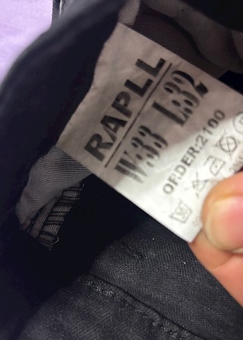 Düğmeli Siyah Erkek Slim Fit Pantolon - Görsel 2