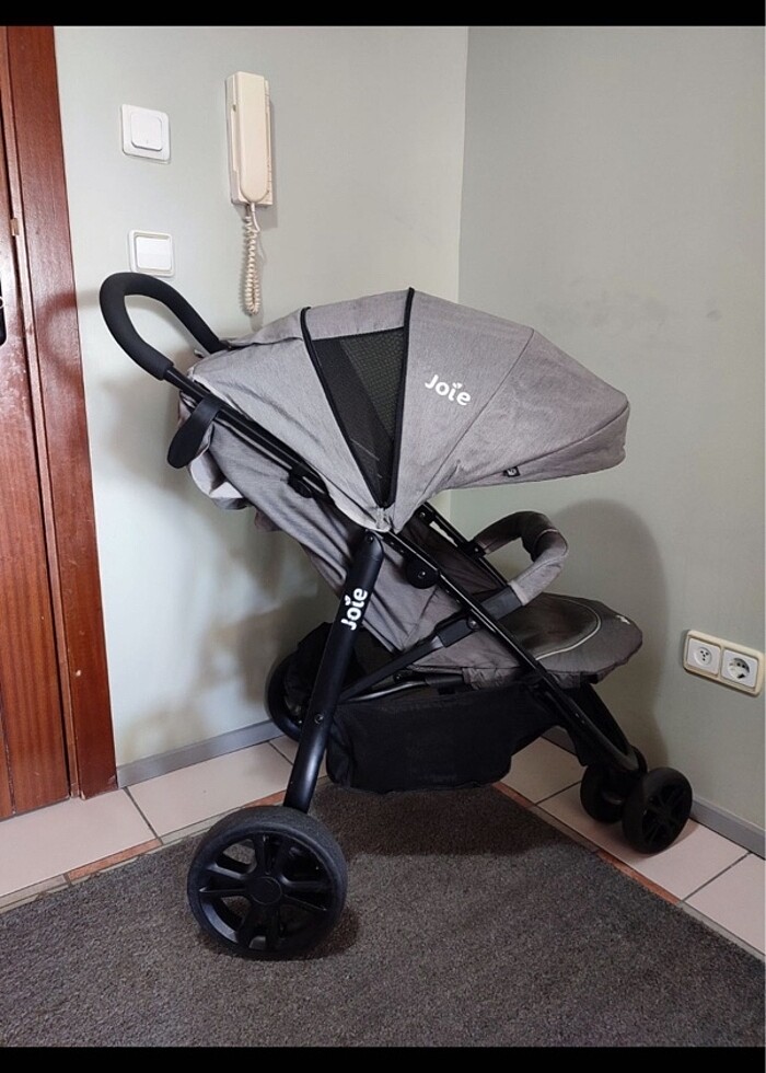 Joie literax 3 travel sistem bebek arabası - Görsel 4